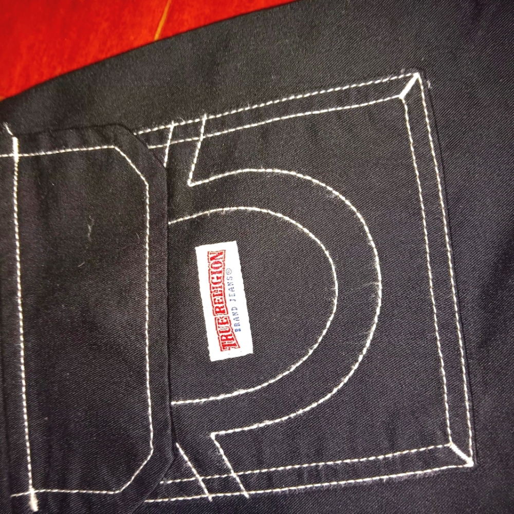 Black cargo true religion size 26